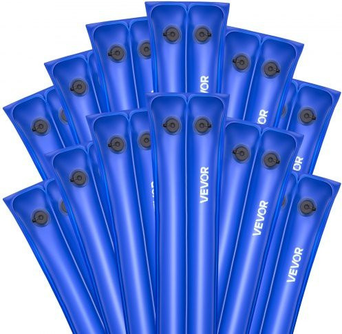 VEVOR Pool Beschwerungssäcke für Poolabdeckungen im Winter, 12er Pack, Blau, PVC, Länge: 238 cm - Bild 1