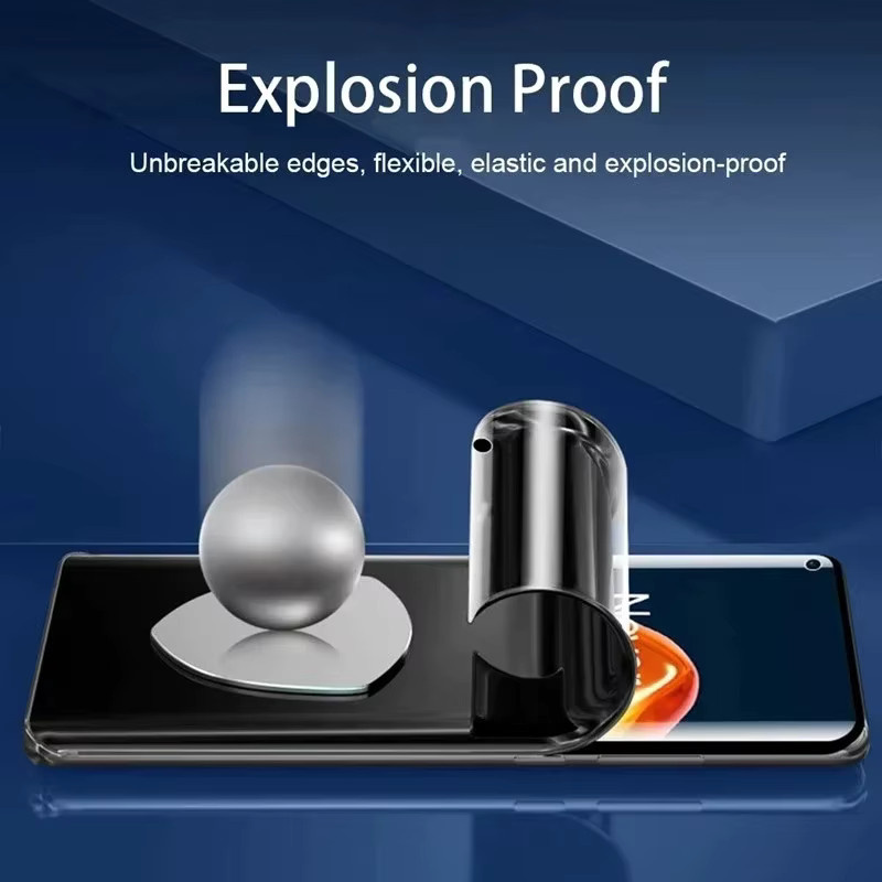 3 Stück Anti-Spy Privacy Hydrogel Displayschutzfolie für Samsung Galaxy A55 M55 A35 M15 M14 F15 in Transparent - Bild 2