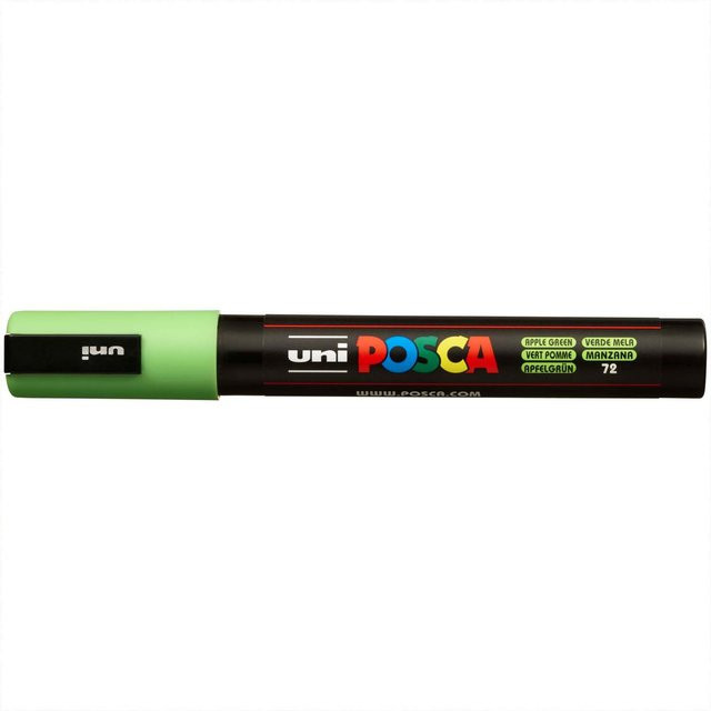 uni POSCA-Marker PC-5M Permanentmarker in Apfelgrün mit einer Strichbreite von 1,8-2,5 mm - Bild 1