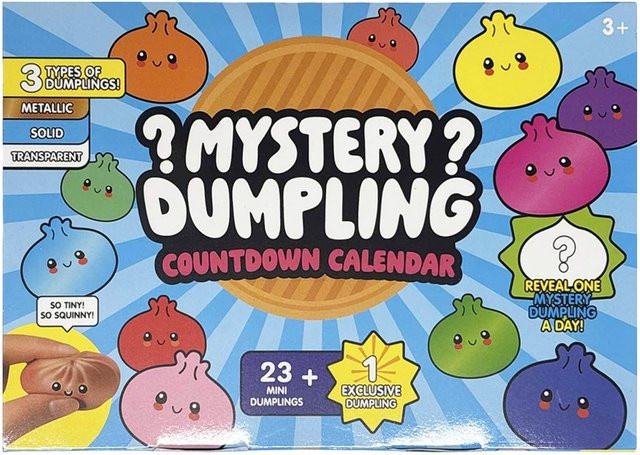 PRELEXT Adventskalender Teigtaschen Squishy Spielzeug Set, bunt - Bild 1