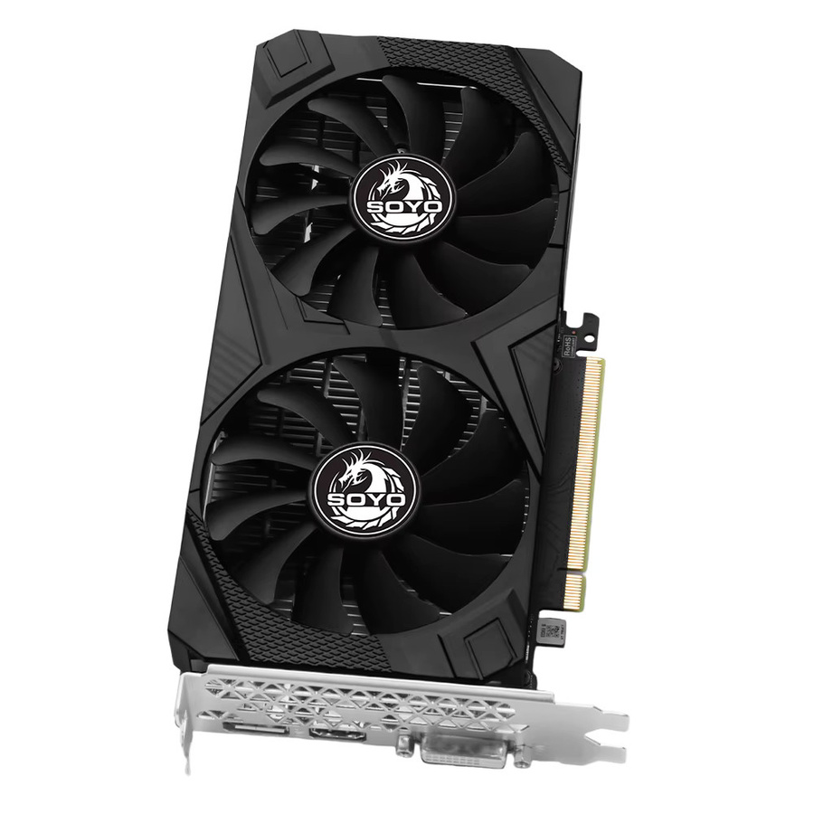 SOYO NVIDIA GeForce RTX 3050 Gaming Grafikkarte mit 6GB GDDR6, Schwarz, PCI Express x16 4.0 - Bild 3