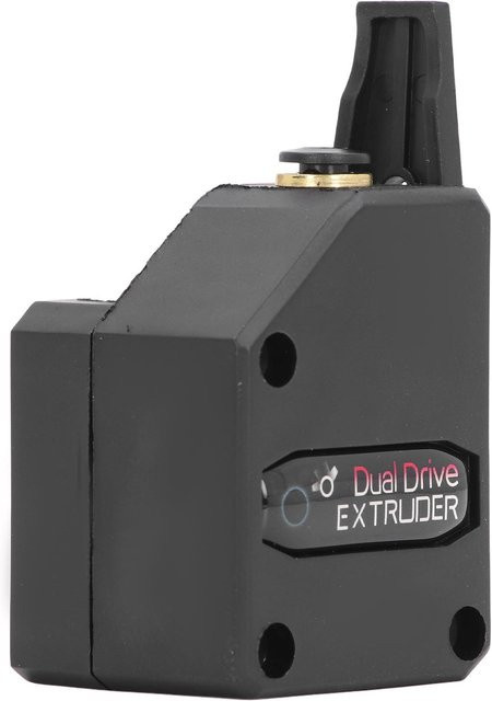 Dual-Gear-Antriebsextruder Kit für 1,75 mm Filament zur stabilen Zuführung für die meisten 3D-Drucker in Grau - Bild 1