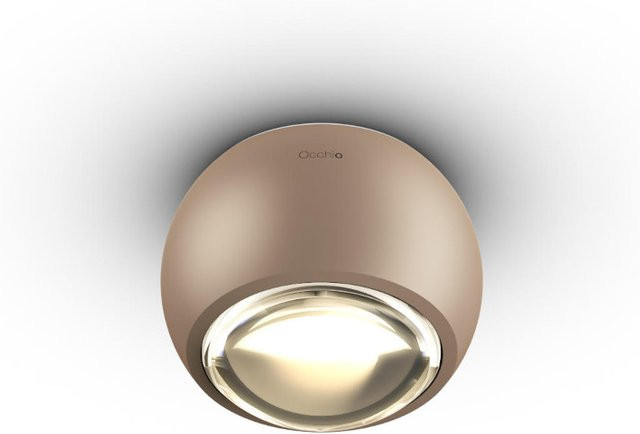 Occhio io alto v VOLT LED-Deckenstrahler in Gold matt mit dimmbarer warmweißer LED (2700K) - Bild 1