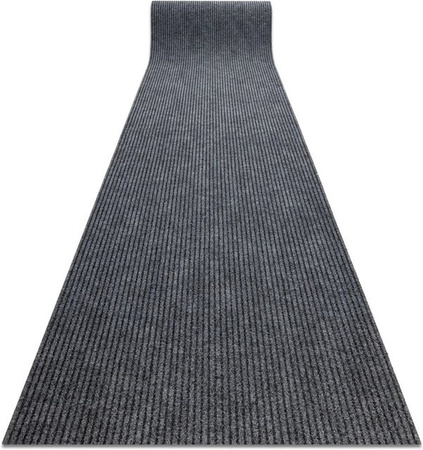 RugsX Türmatte VG15399 rutschfest Grau B: 80 cm, L: 460 cm