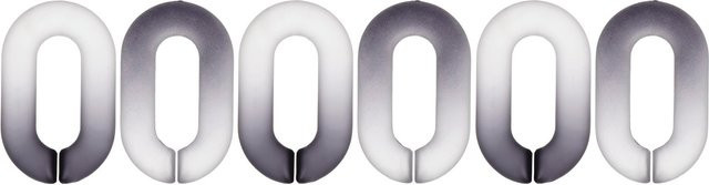 Rico Design Kettenglieder matt, Schwarz/Transparent, Unisex - Bild 1