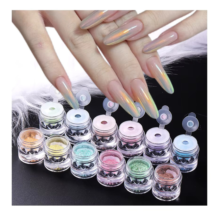 Sweet Trend S515 Nagelpulver, Metallic, Holographisch, 12 Stück - Bild 6