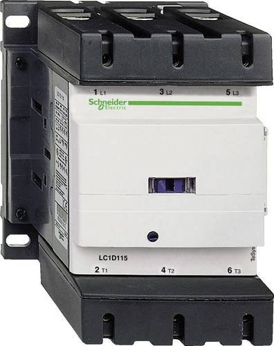 Schneider Electric LC1D115N7 Leistungsschütz in Weiß - Bild 1