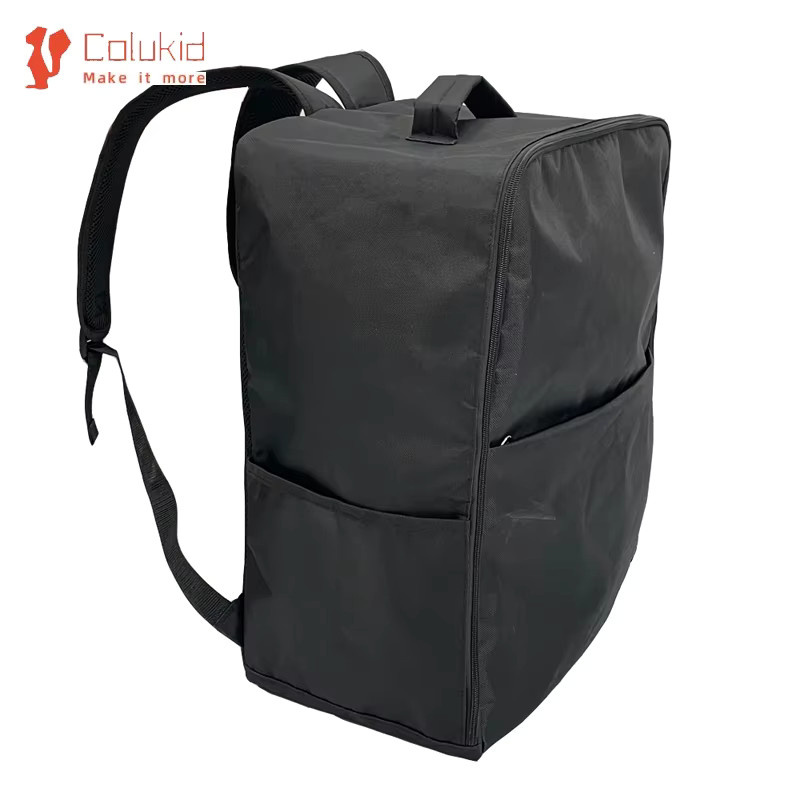 Colu Kid Aufbewahrungstasche als Rucksack für Baby Kinderwagen und Buggy, kompatibel mit Cybex Libelle, GB Pockit+ sowie All-City und All-Terrain, Farbe: Schwarz - Bild 2