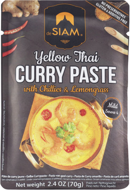 deSIAM Yellow Thai Curry Paste 70 g - Bild 1