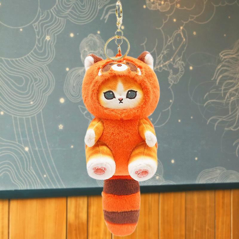 Yiran toy Katzen Plüsch-Spielzeug Schlüsselanhänger ab 3 Jahren - Bild 3