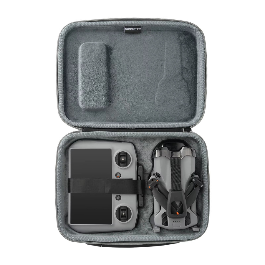 DJI Aufbewahrungstasche für Lito 1 und X1 Mini 5 Pro Drohnen mit RC 2 und RC-N3 Fernbedienung in Grau - Bild 2