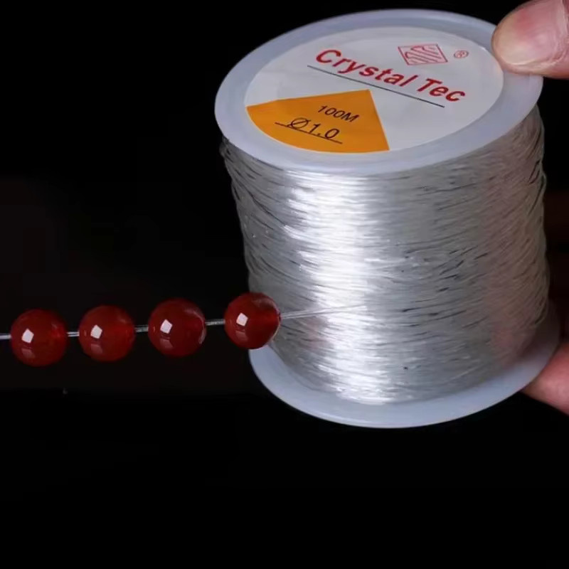 Elastische Schnur, transparent, 0,5-1,0 mm - Bild 6