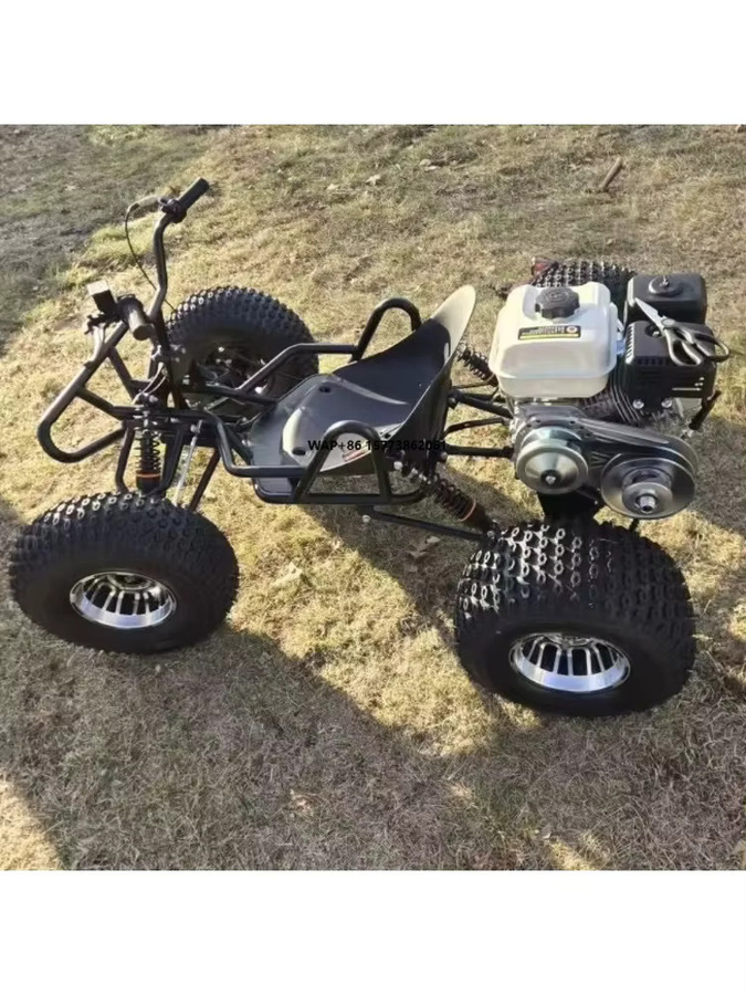 JSEX All-Terrain 212cc Viertakt-Hochleistungs-Grasland-Offroad-Benzin-Kart, Rennbuggy - Bild 4
