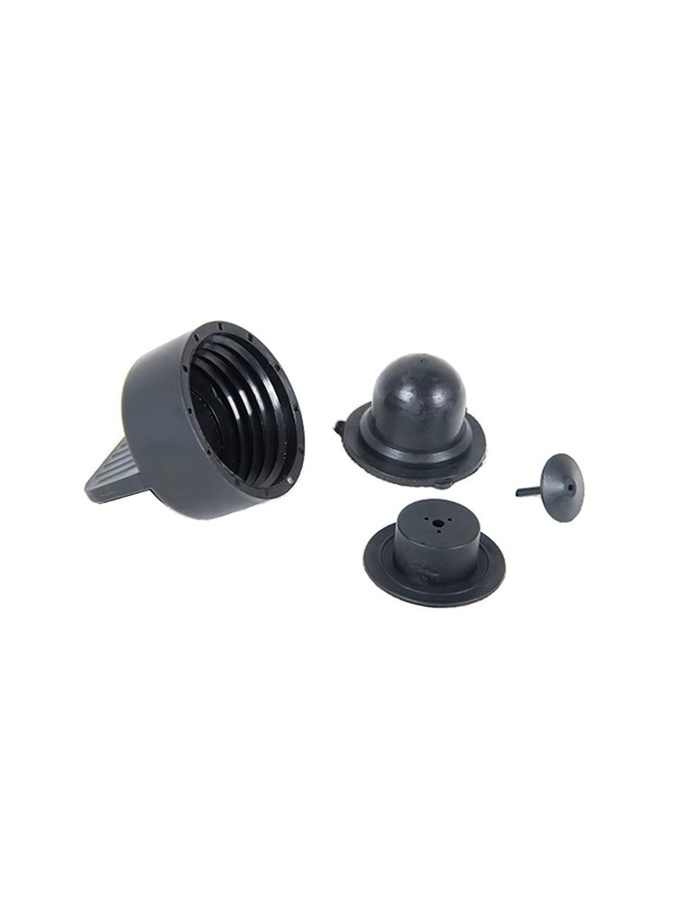 Kraftstofftankdeckel-Bausatz, Kunststoff, Schwarz, für 1/5 Losi 5ive-t KingMotor X2 Rofun Rovan LT Baja 5B 5T 5SC SS RC-Truck-Teile - Bild 1