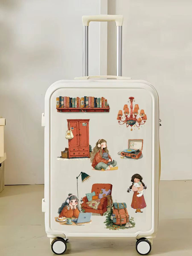 Etori Life Musteraufkleber für Notizbücher, Scrapbook und Koffer, Multicolour - Bild 4