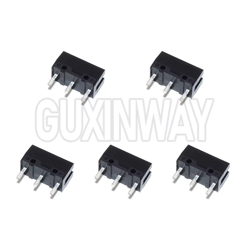 GUXINWAY 5er Set Authentische Maus Mikroschalter D2FC-E-7N und D2FC-F-7N in Schwarz - Bild 2