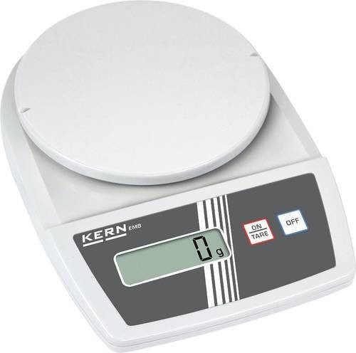 Kern Laborwaage EMB 5.2K5 Weiß mit 5,2 kg Wägebereich und 5 g Ablesbarkeit - Bild 1