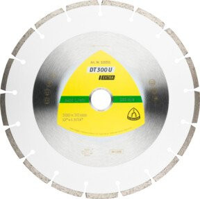 Klingspor DT 300 U Diamanttrennscheibe Universal Silber Durchmesser: 300 mm, Dicke: 2,8 mm, Bohrung: 20 mm - Bild 1