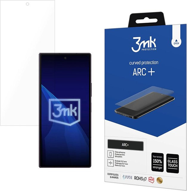 3MK ARC+ Außendisplay-Schutzfolie für Samsung Galaxy Z Fold8 Ultra F976, transparent, Kunststoff - Bild 1
