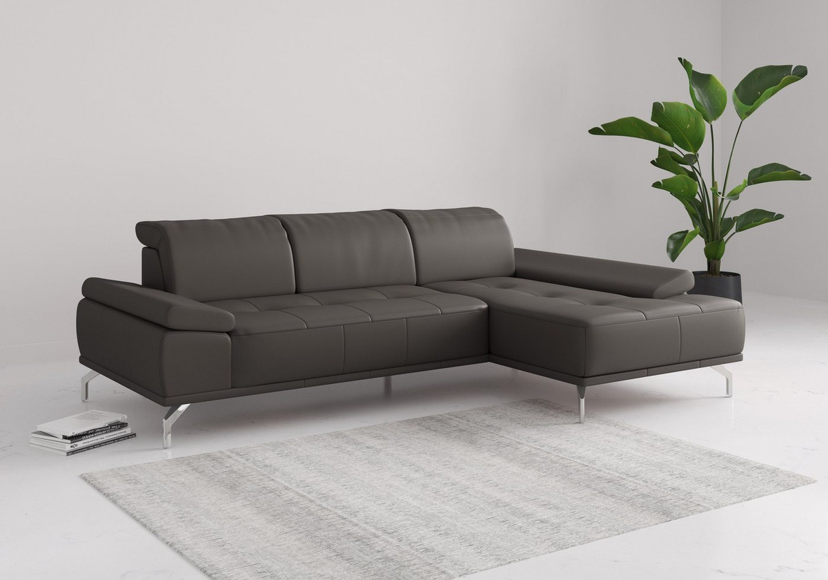 OTTO home Ecksofa Caluna in L-Form mit Federkern und Sitztiefenverstellung, Breite: 280 cm - Bild 1