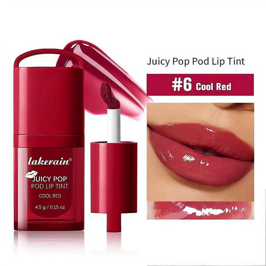 Lakerain Juicy Pop Pod Lip Tint, Lippenstift, glänzend - Bild 5