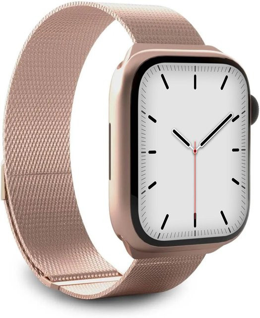 Uhrenarmband Milanaise, Magnetverschluss, Roségold, 38/40/41 mm, Unisex - Bild 1