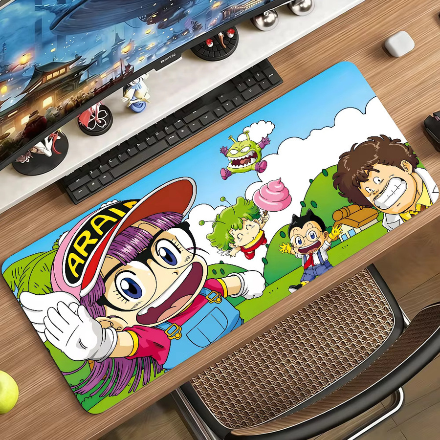 Manga Cartoon Dr S-Slump Mauspad rutschfeste Gamer-Computermatte in Multicolour - Bild 5