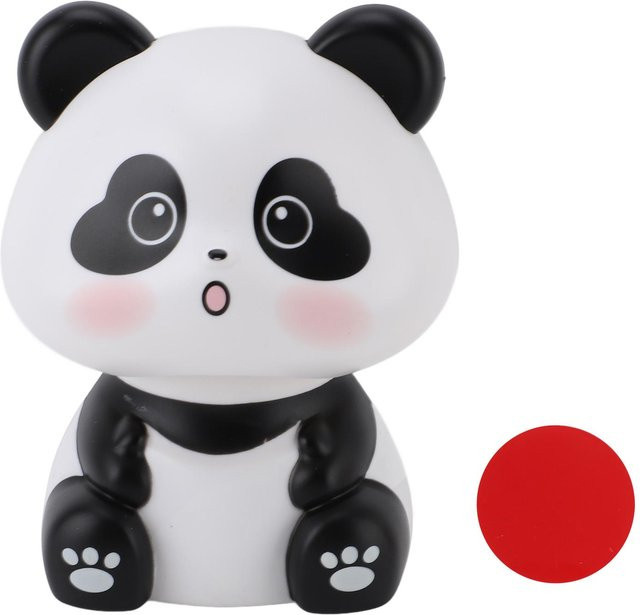 GoolRC Solar Nickender Panda Dekorative Figur in Weiß als Ornament für das Auto oder den Tisch - Bild 1