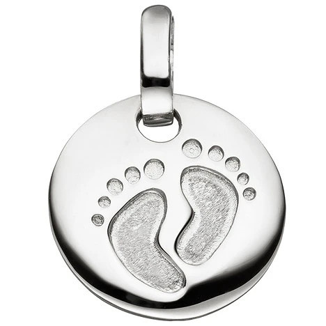 Colkid Anhänger Babyfüße, 925 Silber, Kinder - Bild 1