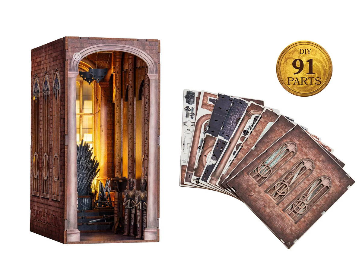 Revell Tiny Adventures Iron Throne House of the Dragon Holz Gebäude Bausatz - Bild 5