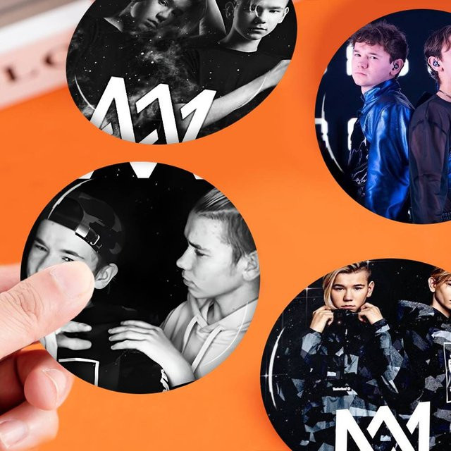 Marcus und Martinus Musik Anstecknadeln, Unisex - Bild 1