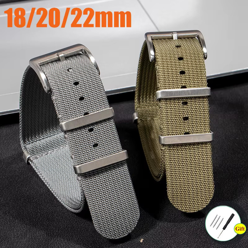 CHIICSMART Uhrenarmband Nylon, Unisex - Bild 1