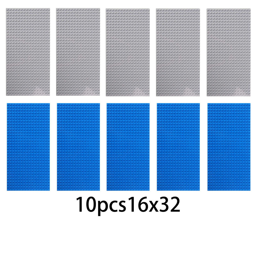 Yiran toy Grundplatten 16x32 weiß 10-teiliges Set - Bild 2