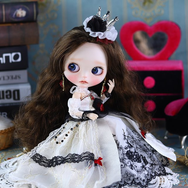 ICY DBS Blyth 1/6 Puppe, handbemaltes Set, Morning Dew Tears Frosted Face, bunt/mehrfarbig - Bild 1