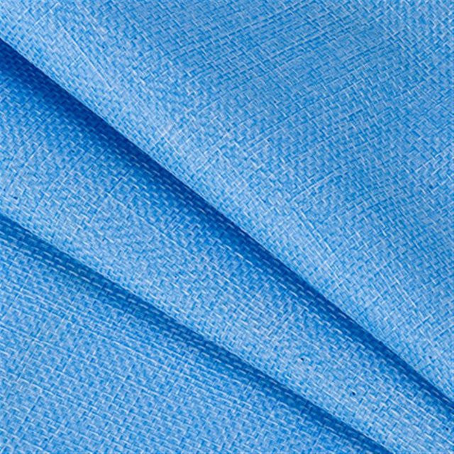 Selbstklebendes Leinen Reparaturflicken Stoffband von Aura Living in Blau, B/H: 30 x 20 cm - Bild 1
