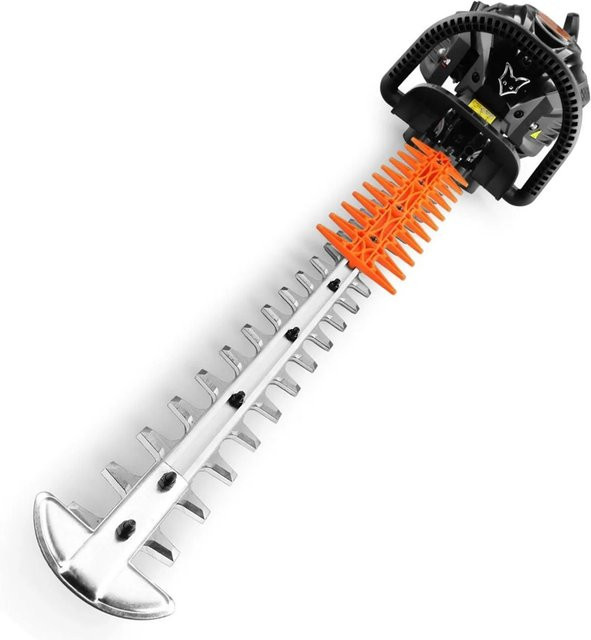 FUXTEC Profi Benzin-Heckenschere FX-MHP126 XXL in Orange mit 80 cm Schnittlänge und 28 mm Schnittstärke - Bild 1