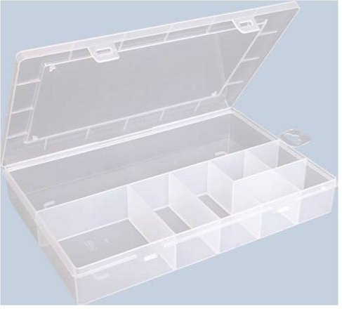 Hünersdorff PP-ECO CLASSIC Aufbewahrungsbox Transparent B: 33,9 cm, T: 22,3 cm, H: 5,8 cm - Bild 1