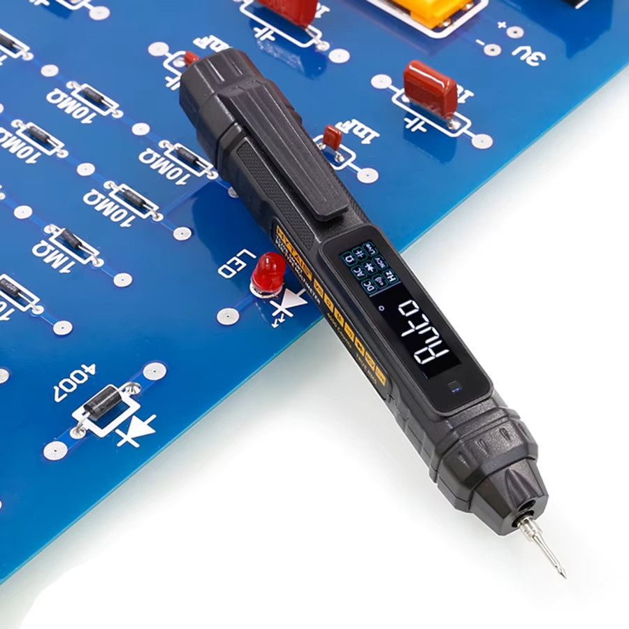 Hytais TS20B Intelligentes Digitales Stift-Multimeter in Schwarz zur Messung von Kapazität, Widerstand und Dioden - Bild 3