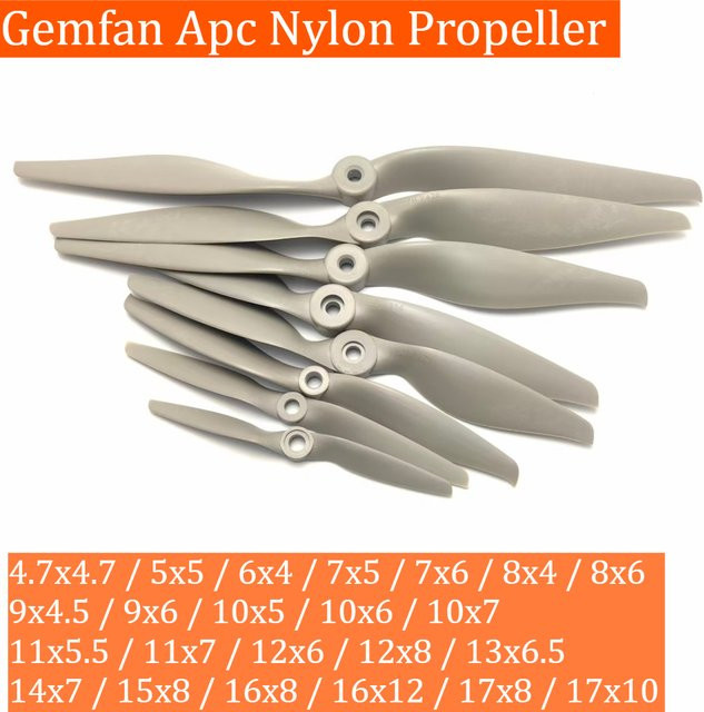 Gemfan APC Nylon-Propeller Hochleistungspropeller für RC-Flugzeuge - Bild 1