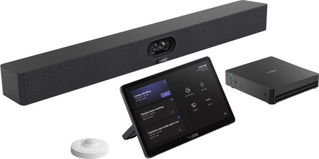 Yealink VC Room System MVC S40-C5U-000 in Schwarz mit Bluetooth, Wi-Fi und USB-A - Bild 1