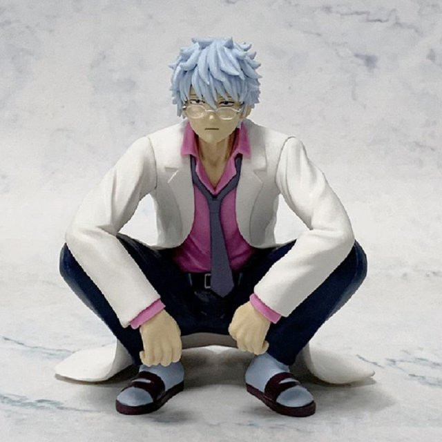 Yiran toy 1 Gintama Sakata Gintoki Ginpachi Anime Figur 12cm PVC - Bild 1