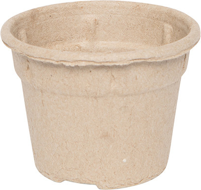 Eco Expert Pflanztöpfe aus Papier, 20 Stück, Beige, für Gemüse-, Kräuter- und Ziergarten - Bild 1