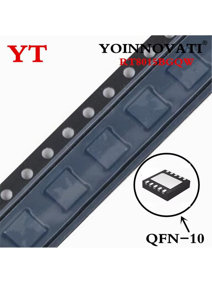 10 Stück RT8015BGQW RT8015B Mikrocontroller in Schwarz von YOINNOVATI - Bild 2