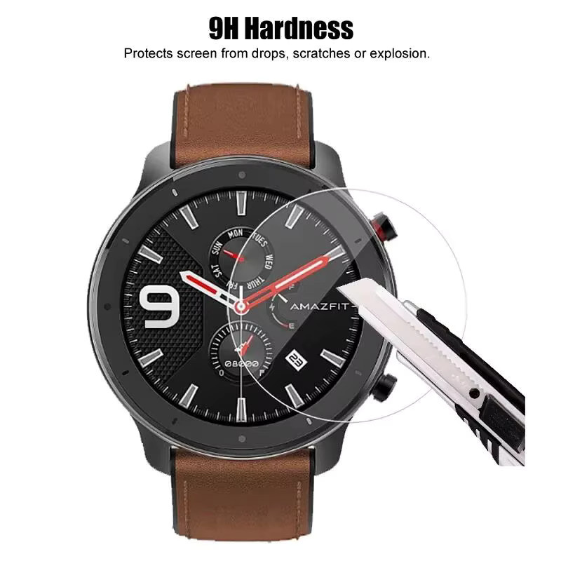 Amazfit GTR Displayschutzfolien, 42 mm, 47 mm, transparent - Bild 3
