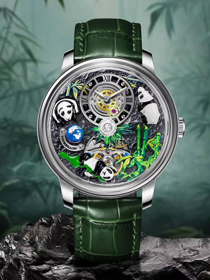 PINDU Armbanduhr Automatik, Edelstahl, Silber, Herren - Bild 5
