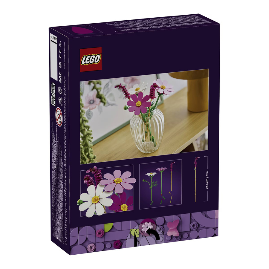 LEGO Botanicals Blumenstrauß aus Kosmeen Konstruktionsspielzeug ab 9 Jahren - Bild 5