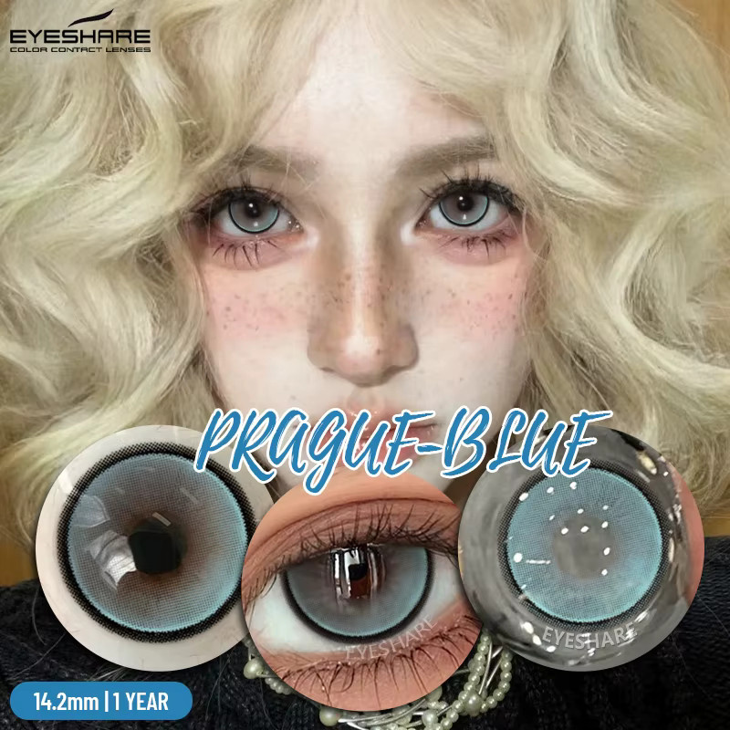 EYESHARE Bali-Gray farbige Kontaktlinsen, 2 Linsen - Bild 2