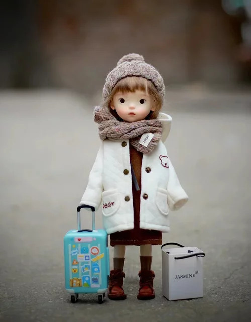 dollhua Landoudou Harzpuppe, 1/6, BJD-Puppe, Bunt / Mehrfarbig - Bild 1