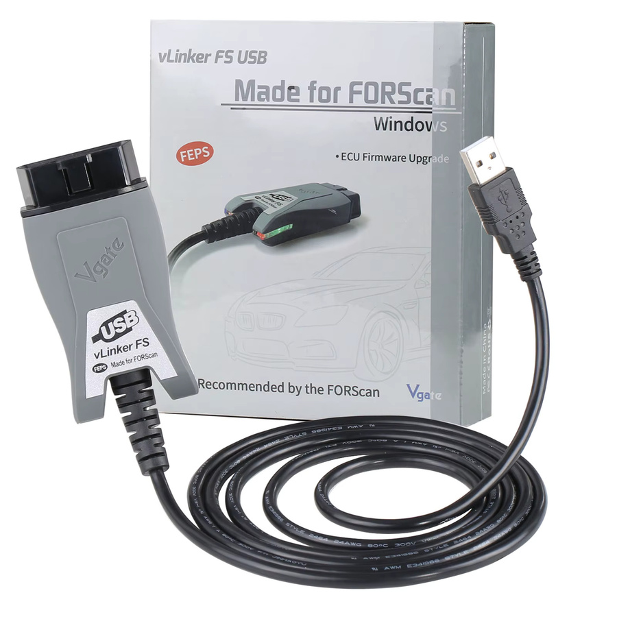Vgate VLinker FS USB OBD2 Scanner für Ford und Mazda zur Fahrzeugdiagnose - Bild 5