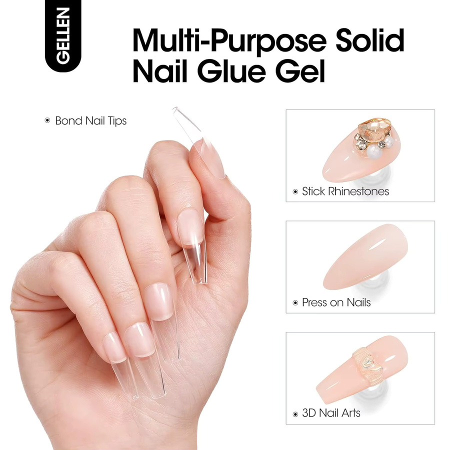 GELLEN Nagelentferner Klebegel-Set - Bild 2